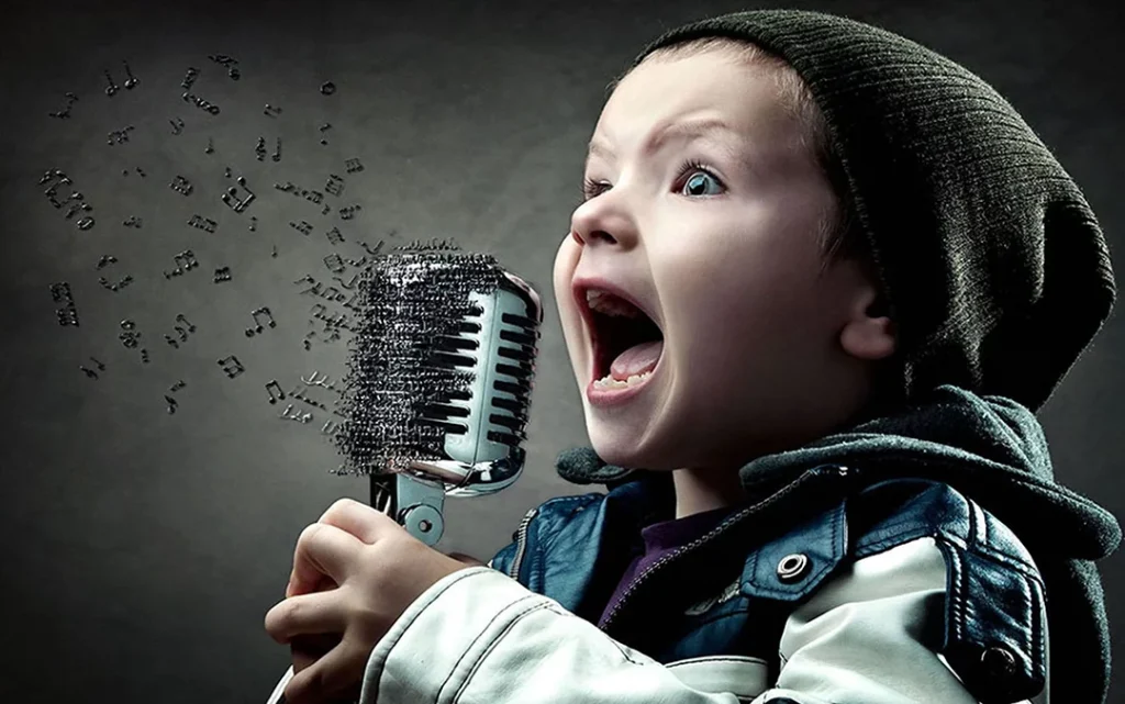 Kid Mic Copy Be A Singer (Karaoke Application) Teaching